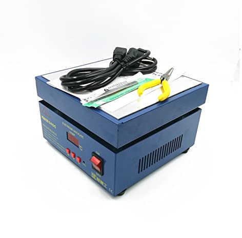 600W 946C Electronic Hot Plate Preheat Preheating Station 200x200mm for BGA PCB SMD Heating Led Lamp Desoldering Easy to Use for Beginners and Pros(Ac220)
