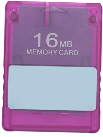 Scheda di Memoria di Gioco per Console PS 2, Adattatore per Scheda di Memoria Mcboot V1.953, Supporto SCPH per Giochi retrò, Scheda di Programma OPL HD Loader (Viola)