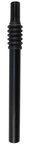 Fahrradsattelstütze, Gefederte Sattelstütze 31,8/33,9 × 550 Mm, Leichte Fahrradsattelstützen Aus Aluminium, Innen Verstellbarer Stoßdämpfer(Schwarz,33.9mm)