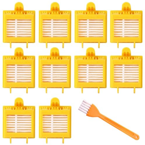 HoHumoca 10 Pcs Filtre HEPA pour iRobot Roomba 700 Séries