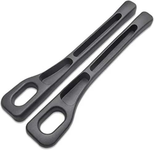CLZXCV 2 Stück Autositz Lückenfüller für MG3 / MG4 EV / MG5 / MG6 / MG HS/MG ZS ZS EV, Autositz-Spaltfüller Lückenfüller Zubehör Autositz Gap Stopper,1.Black