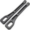 CLZXCV 2 Stück Autositz Lückenfüller für MG3 / MG4 EV / MG5 / MG6 / MG HS/MG ZS ZS EV, Autositz-Spaltfüller Lückenfüller Zubehör Autositz Gap Stopper,1.Black