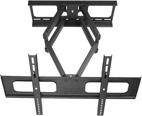 Teleskopische drehbare Wandhalterung für 101,6 cm (40 Zoll) LCD-Fernseher verstellbarer TV-Ständer mit Schwenkarm, Wand-TV-Regal für platzsparende Aufbewahrung