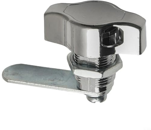 Cadenas de porte mécanique sans clé, serrure de porte mécanique de sécurité, en alliage de zinc pour armoires, placards, casiers (16 mm)