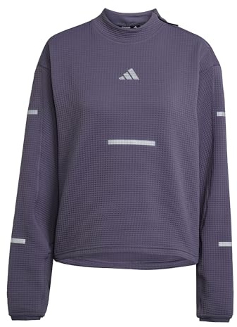 adidas Women's Adi365 Running Climawarm+ Laufshirt mit Rundhalsausschnitt