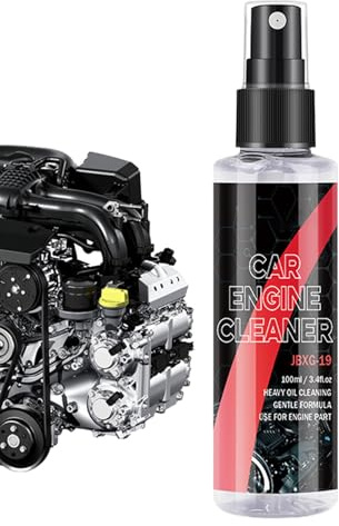 Chaies Motorenreiniger Für Auto,100ml Motorraum-Reiniger Für Auto & LKW - Langanhaltende -Reiniger Zur Entfernung Von Ölflecken, Ruß Und Staub Mit Effektiver Tiefenreinigung