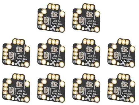 10 pezzi di ricambio for piastra di calibrazione for controller di gioco, sostituzione del mod di correzione del drift del joystick del gamepad, for Sony, for PS5, for PS4, for Xbox