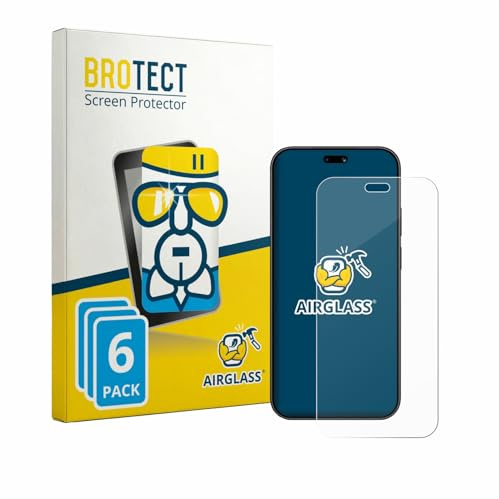BROTECT 6 Stück Schutzglas für Huawei Pura 90 Schutzfolie Panzer Folie Glas[Extrem Kratzfest 9H, Anti-Fingerprint, Ultra-Transparent]