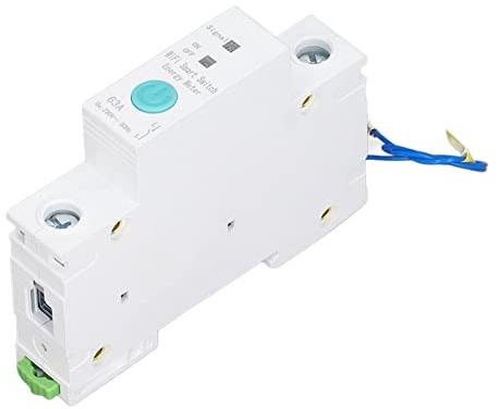 Eminchu Wifi Smart Circuit Breaker Switch Säker Pålitlig Strömmätare för Hem 1P 63A AC230V