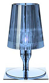 Kartell Take, Tischleuchte, Blau
