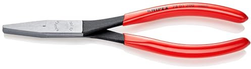 KNIPEX Montierzange mit Kunststoff überzogen schwarz atramentiert 200 mm, 28 01 200