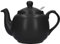 London Pottery London Pottery Farmhouse Loose Leaf Teapot with Infuser, Ceramic, Matte Black, (1.2 Litre), 4 Cup