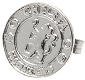 Chelsea F.C. Sterling Silver Stud Earring