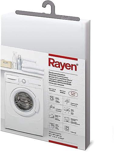 Rayen | Coperchio della lavatrice di base | coperchio per lavatrice a caricamento frontale Copertura impermeabile per lavatrice / asciugatrice 84 x 60 x 60 cm | Materiale PVA | Coperchio con chiusura