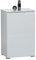 möbelando Kommode Standschrank Anrichte Higboard Sideboard Schrank Holzschrank Suzette I Weiß/Weiß-Hochglanz