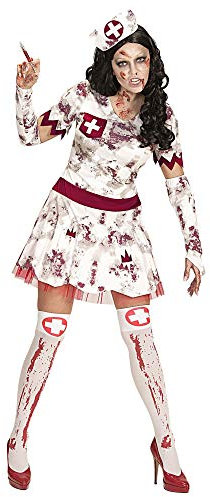 W WIDMANN MILANO Party Fashion - Kostüm Zombie Krankenschwester, Kleid, Halloween