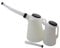 US PRO 2 Piece Fuel Oil Measuring Jug Set With Lids And Spout 2L & 5L 3245