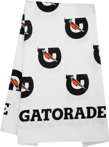 Gatorade Handtuch, 61 x 106,7 cm, einzeln verkauft, weiß – 49090