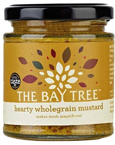 The Bay Tree Hearty Wholegrain Mustard, 180 g , 400/1/288/3