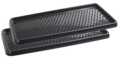 BranQ - Home essential BranQ Schuhablage aus Kunststoff, Anthrazit, PP, 2-pcs, 5901098048804