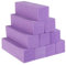 upain 10pcs Nail Buffer Block for Gel Natural Acrylic Nails, Professional Nail Sanding Blocks 120 Grit Salon Nail File Sanding Blocks Nail Manicure Care Kit(Purple)