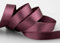 25 m x 15 mm Satinband PFLAUME Lila (118) doppelseitiges Schleifenband aus Satin ohne Draht weich und glänzend Geschenkband Deko Band double face Dekoband Dekorieren Basteln