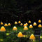XRR Solar Lichterkette Aussen 12 Leds Solar Pilzlampe Lichterketten Wasserdichte 8 Modi Solargarten Pilz Landschafts Beleuchtung Außen für Garten,Bäume,Terrasse,Hochzeiten,Party(Warmweiß)