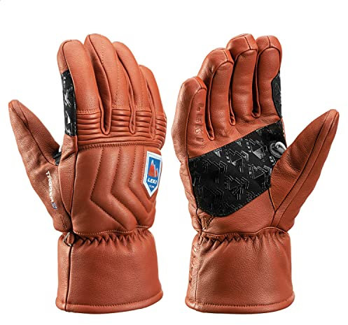 LEKI Herren Marbec 3D Handschuhe Rot/Orange 9