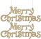 SPRINGOS Ciondolo decorativo per albero di Natale, 2 pezzi