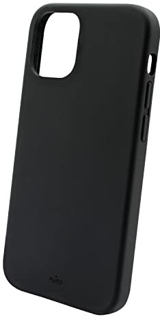 Puro ICON-Hülle aus flüssigem Silikon, kompatibel mit iPhone 12, iPhone 13, iPhone 11, iPhone 6 / 6s / 7/8 / SE; sanfte Berührung; antibakterielle Behandlung; Mikrofaser innen
