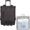 Punta Einkaufstrolley Trolley groß Einkaufsroller faltbar Wheel 35 Liter Volumen Alu Stange Schulter-Handgurte AUSWAHL + Thermo Kühltasche (TT Black 10183 0100 + Bagboom Tasche)