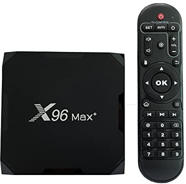 X96 Max Plus Smart TV Box Amlogic S905X3 Android 9.0 Quad Core 4G 32G 2.4G/5G Dual WiFi BT4.0 4K HDR Box USB 3.0 LAN 1000M