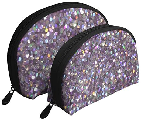 Glitzernde, Funkelnde Kosmetiktasche, Reise-Clutch für Frauen und Mädchen