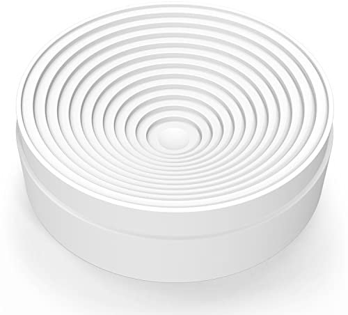 Labasics Plastic Flask Stand, Stackable Polypropylene Round Bottom Flask Stand Flask Holder for Round Bottom Flasks up to 10 L, 160 mm