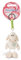 NICI Schlüsselanhänger Talisminis Jolly Mäh weiß 7cm, Creme