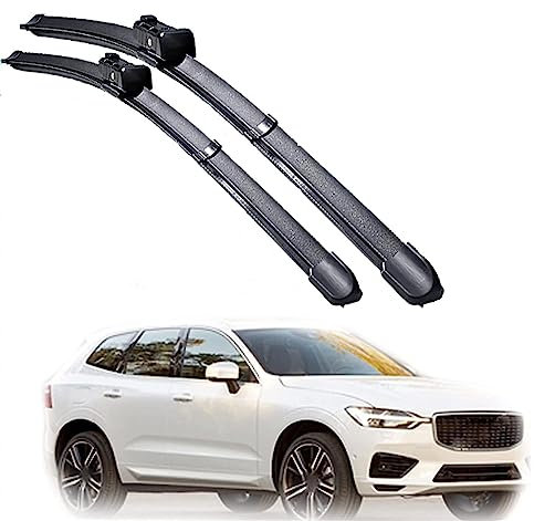 CUPLES Scheibenwischer für Volvo XC60 2018-2020 26+ 19, Auto Scheibenwischer Vorne Und Hinten Wischerblätter Set Teile Ersatzwischblätter