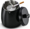 Navani Smell-Proof Ashtray with Lid for Inside & Outdoors | Stylish Outdoor Ash Trays | Windproof Design | Odor-Free Ashtrays for Patio, Garden, and Home