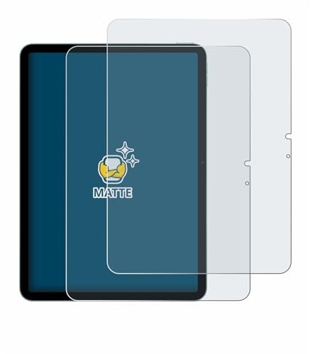 BROTECT Entspiegelungs-Schutzfolie für Apple iPad Air 11 WiFi 2024 (2 Stück) Matte Displayschutz-Folie, Anti-Reflex, Anti-Fingerprint