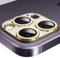 AKABEILA Compatible avec iPhone 11 Pro Max/11 Pro - Protection d'objectif d'appareil photo en verre trempé 9H - Transparent - Anti-rayures