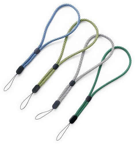 trage.band® dragonne courte réglable pour poignet, 4 motifs foncés