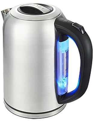 ZYSKABQ Electric Kettle Automatic Power Off Large Capacity 1200w Anti-Scalding Insulation Integrated Stainless Steel 1.0l Orange Easy to use vision Octopus feet