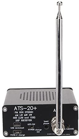 Weltempfänger Radio, Vollband Radioempfänger mit Antenne FM AM SW SSB Funkempfänger Empfänger Tragbares Kurzwellenradio, für Outdoor Camping und Küchen