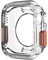 XIRIXX Schutzhülle für Apple Watch Ultra 10 9 8 7 46mm 42mm 45mm 41mm 44mm 40mm - Stoßfeste Schutzhülle aus weichem TPU für iWatch Serie 6 5 4 SE (Transparent, 44mm)