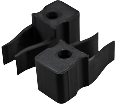 Tope de puerta corredera de repuesto para IKEA Pax Hasvik Grimo, 2 unidades, color negro