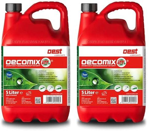Oest Motorsensen Motorsägen Heckenscheren Benzin Kraftstoff 2 Takt Oecomix Ökomix 2x5 Liter