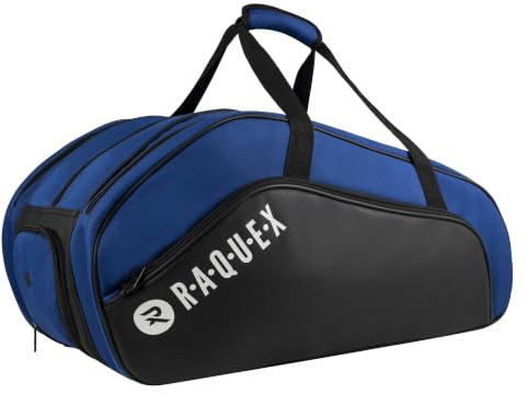 Raquex Execute Tour 4 Racket Padel Bag, Backpack, Thermal Lined | Thermal lined padel & pickle compartments, twin shoulder straps