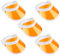 The Glowhouse - Sonnenvisiere - Premium-Qualität - 5 Stück - Orange - Einheitsgröße