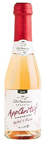 Clostermann - Appleritif Apfel & Rose Piccolo (alkoholfrei) - 0,2 l - 24er Pack