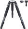 INNOREL RT90C Systematic Treppiede in Carbonio 160cm, Carico Massimo 40kg, Tubo Massimo 40mm 4 Sezioni,con 75mm Adattatore/Borsa,Treppiedi Professionale Impieghi Gravosi Ultra Stabile(RT90C+BL75N)