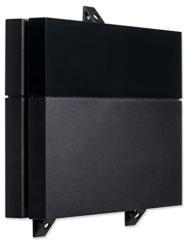 P3D-Lab Wall Mount for Playstation 4 PS4 Original, Wall Bracket Black: A Perfectly Sized, Strong, & Secure Home for Your Console